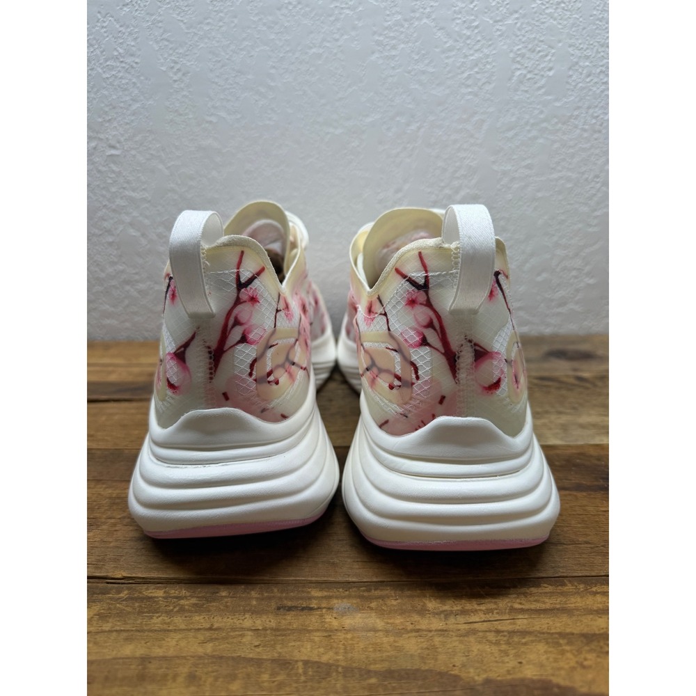 APL Streamline Running Shoes Mens 10 Cherry Blossom Floral White Pink 1221XC - Picture 4 of 9